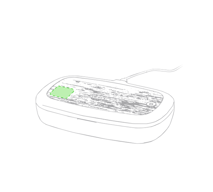 Boîte de stérilisation UV Strey avec chargement sans fil